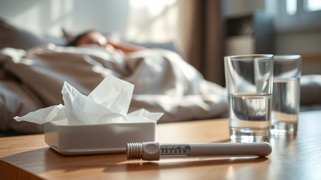 symptômes du rhume versus symptômes de la grippe