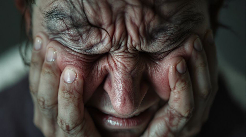 douleur vasculaire faciale extrême