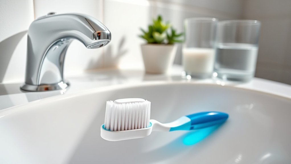 routine quotidienne pour la santé des gencives