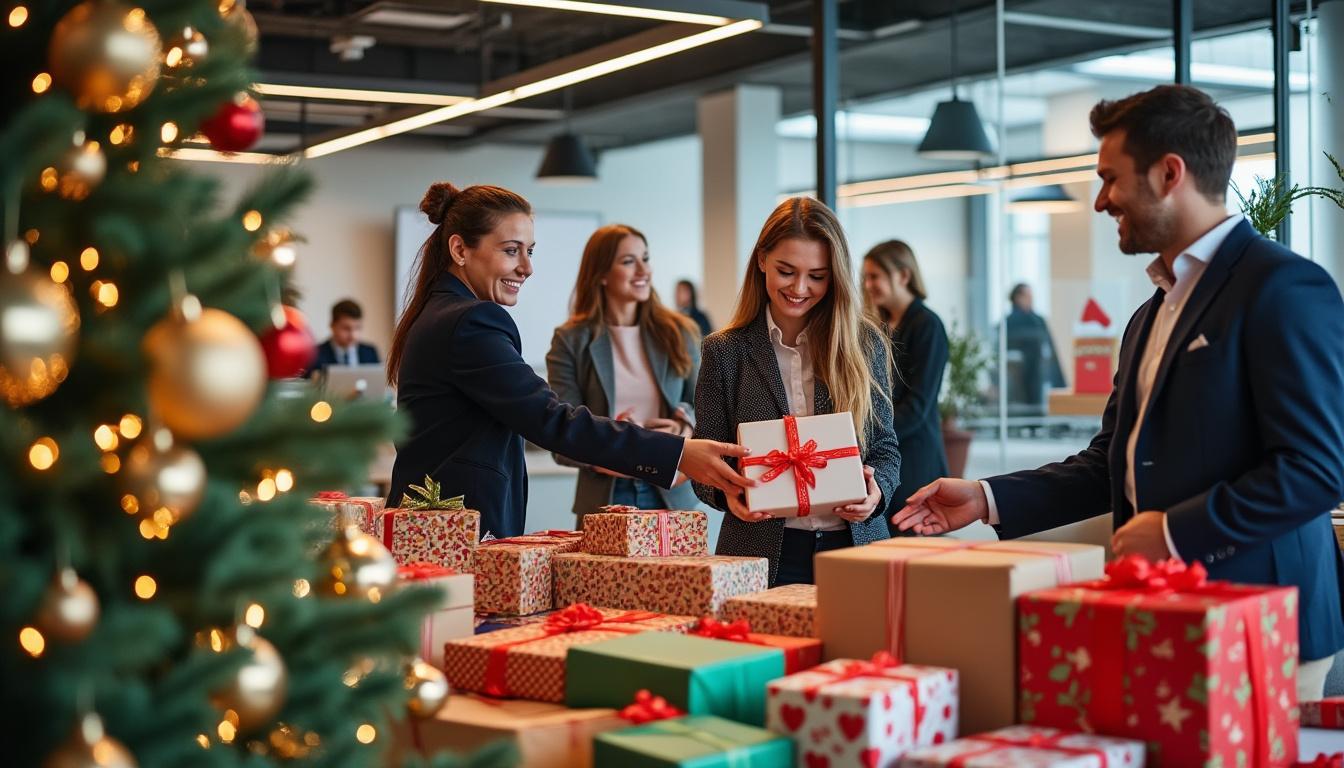 découvrez des idées cadeaux secret santa originales et économiques pour surprendre vos collègues sans dépasser votre budget.