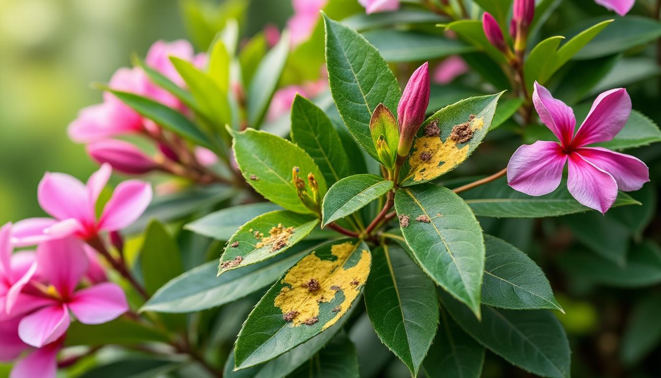découvrez les symptômes, causes et traitements de la maladie du laurier rose pour protéger et préserver la santé de votre plante.