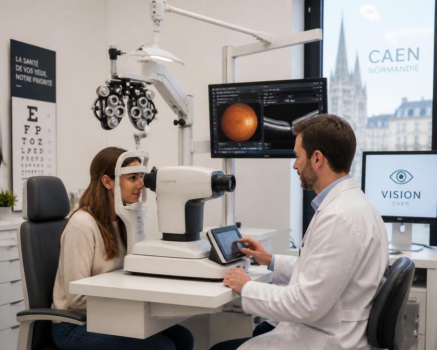 découvrez les services et spécialités du centre ophtalmologique hello santé à caen, votre partenaire de confiance pour des soins oculaires de qualité.