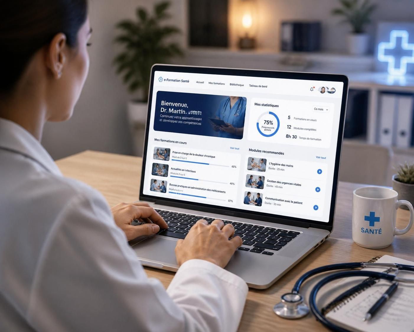 découvrez nos conseils pour choisir la meilleure plateforme d'eformation santé en 2026, en tenant compte des fonctionnalités, de la qualité des contenus et des tarifs adaptés à vos besoins.