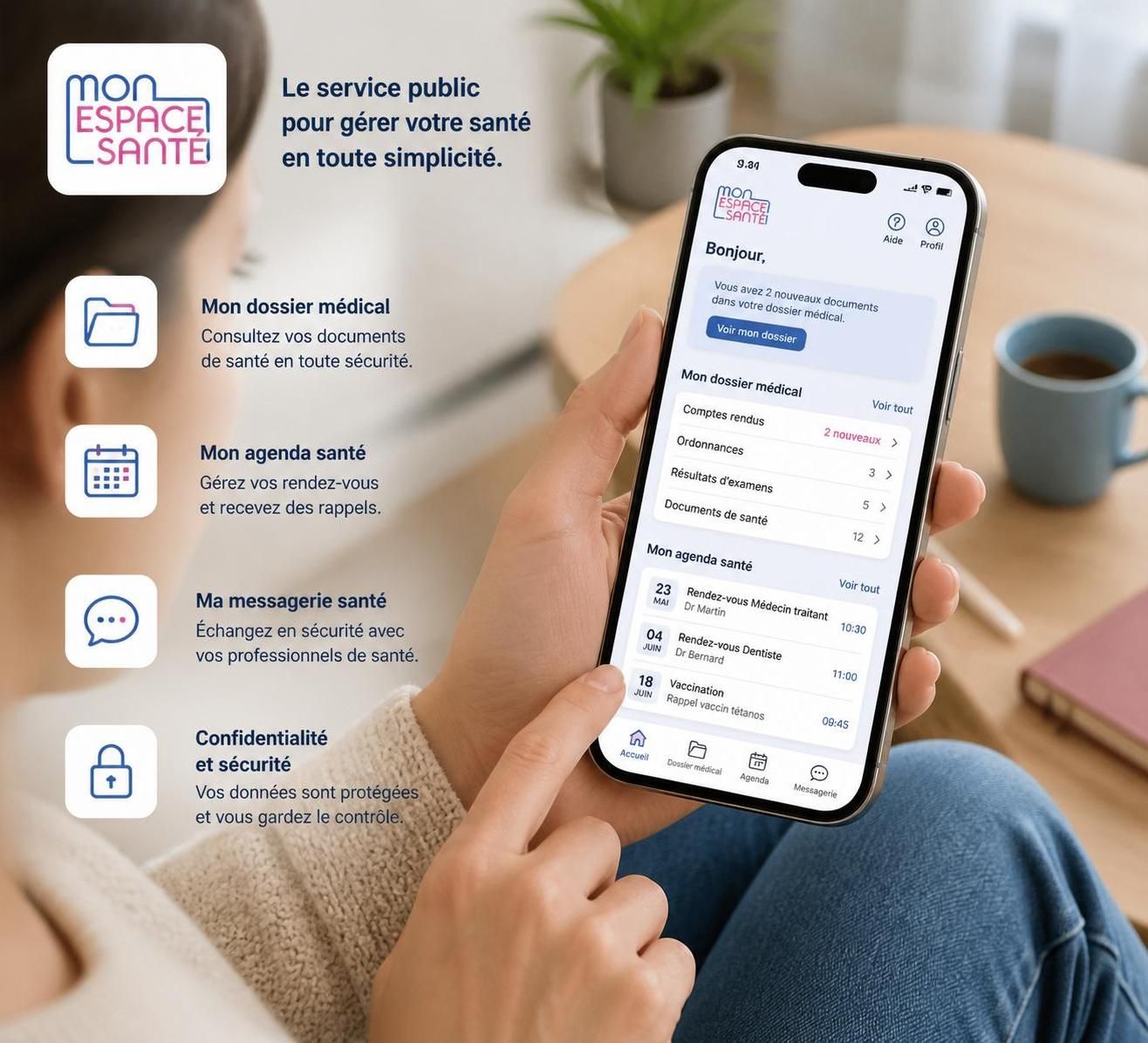 découvrez comment utiliser mon espace santé fr pour gérer facilement et en toute sécurité votre dossier médical en ligne.