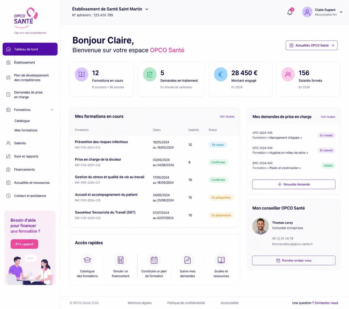 explorez les avantages des web services opco santé pour améliorer la gestion et l'efficacité des établissements de santé. découvrez comment ces solutions numériques facilitent la formation et l'accompagnement des professionnels du secteur.