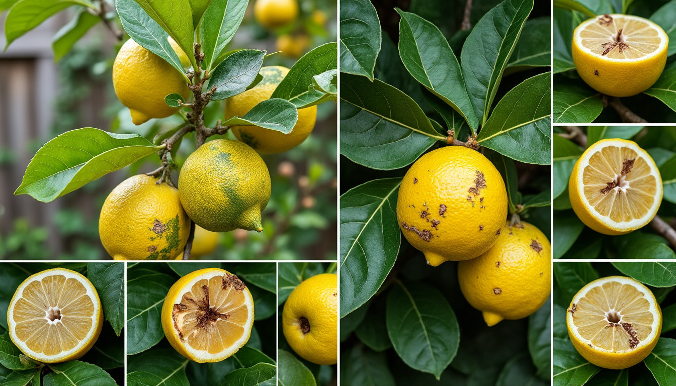 découvrez comment identifier les symptômes de la maladie du citronnier grâce à des photos explicatives détaillées pour mieux protéger vos arbres.