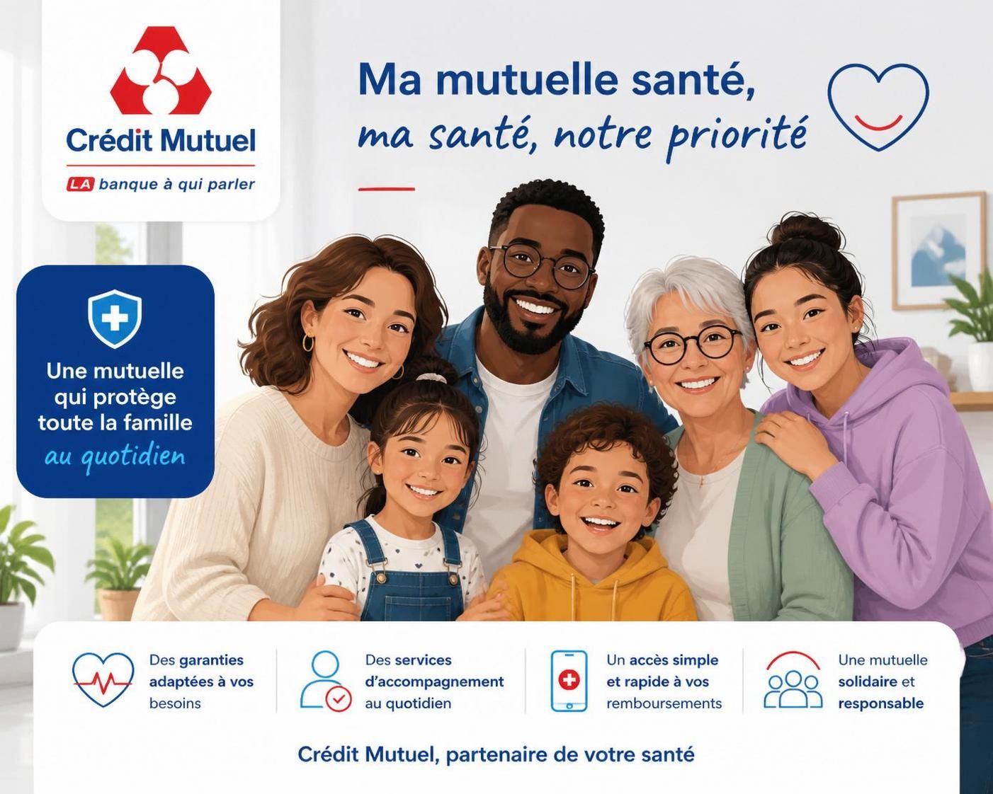 découvrez comment choisir la meilleure mutuelle santé avec le crédit mutuel en 2026 pour bénéficier d'une couverture adaptée à vos besoins et à votre budget.