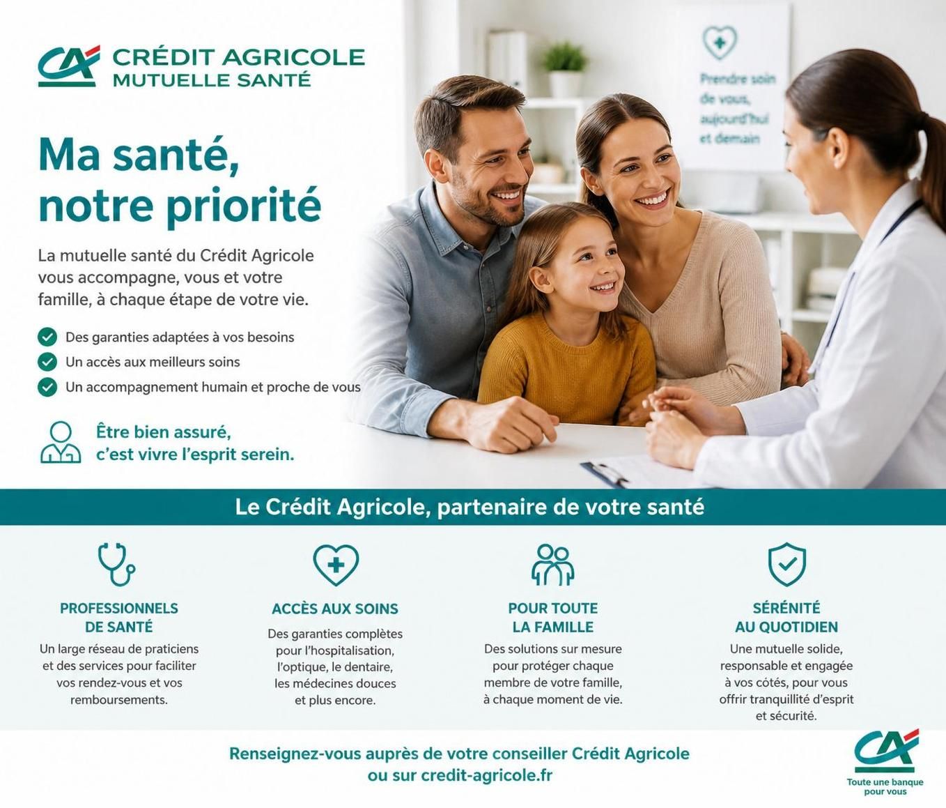 découvrez tout ce qu'il faut savoir sur la complémentaire santé proposée par crédit agricole : garanties, tarifs et avantages pour bien choisir votre couverture santé.