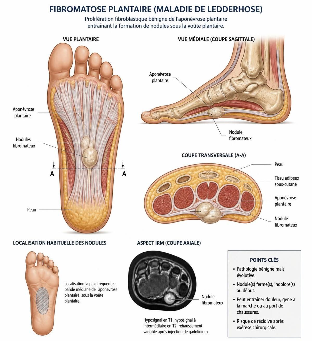 découvrez tout sur la maladie de ledderhose, une fibromatose plantaire, ses symptômes, causes et les options de traitement pour mieux la comprendre et la gérer.
