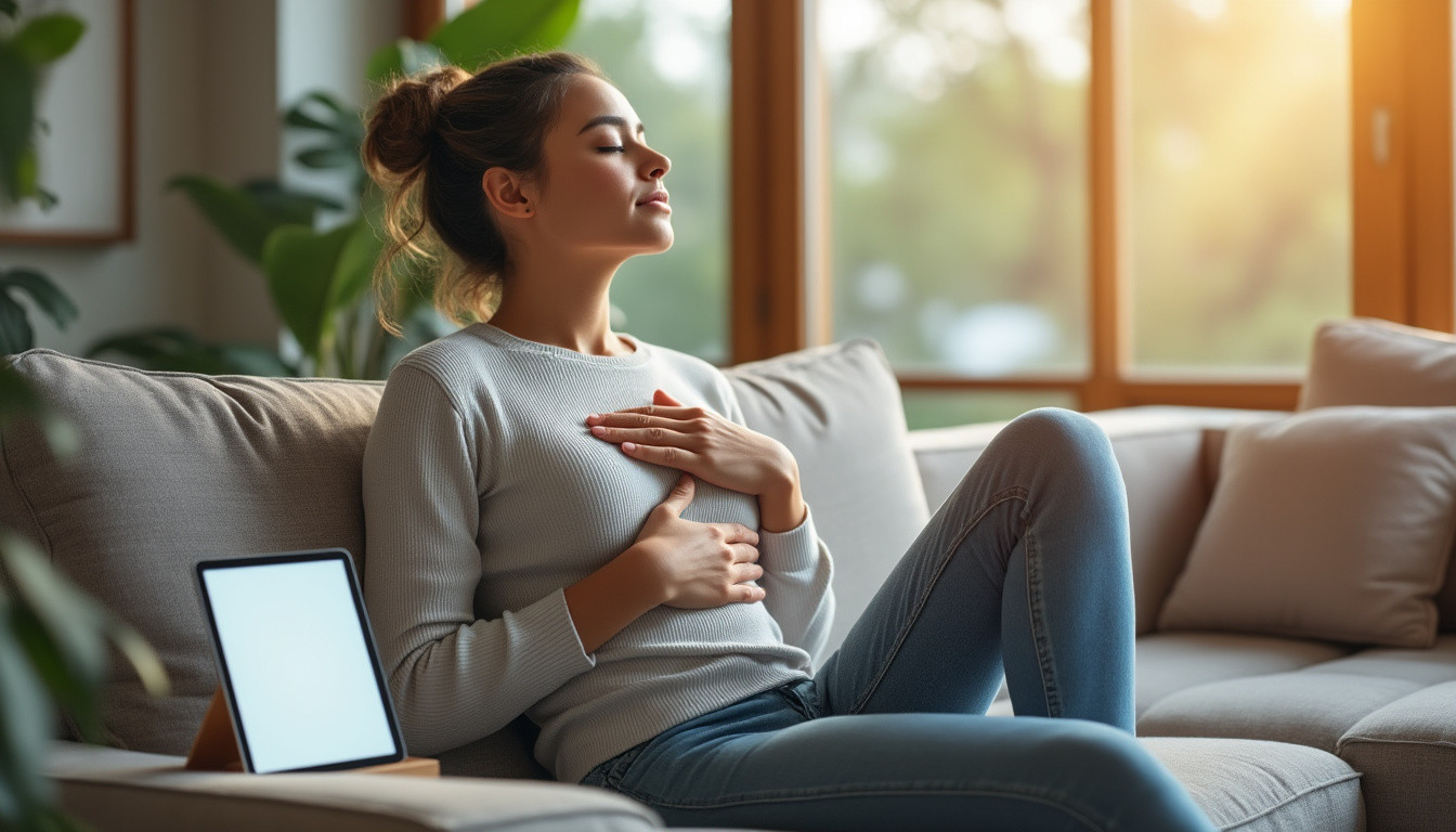 téléchargez gratuitement notre guide de cohérence cardiaque et découvrez des exercices simples pour mieux gérer le stress au quotidien.